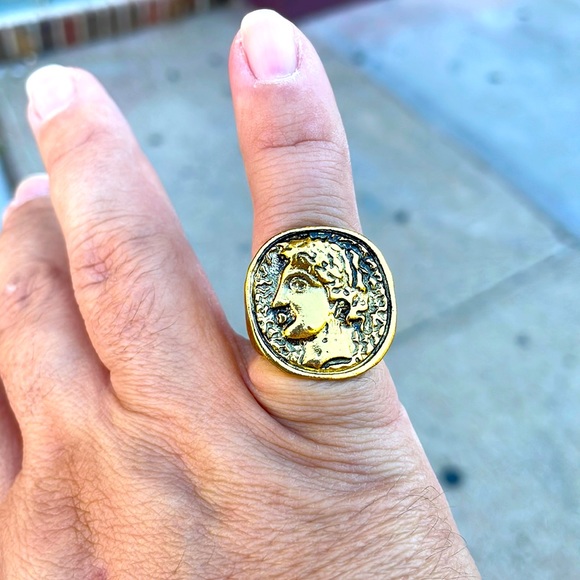 Anthropologie Jewelry - Augustus Coin Ring